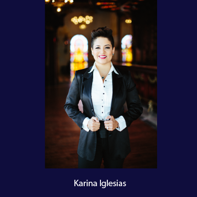 Café Society Pride Series featuring Karina Iglesias, R&B/Soul/Rock vocalist, in “The Voice…and the Soult of Pride!”￼